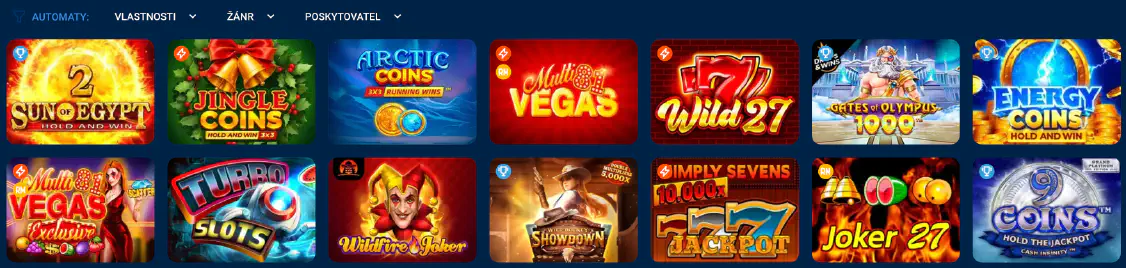 Sloty Casino от Mostbet